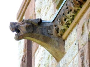 Gargoyle, front of building (image credit: Chuck LaChiusa)