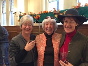 From left to right, Beth (Kent) Johnson, (daughter of Maurice and Meg Kent); Alice McCarthy; and Meg (McCarthy) Deegan,. daughter of Alice and Charlie McCarthy