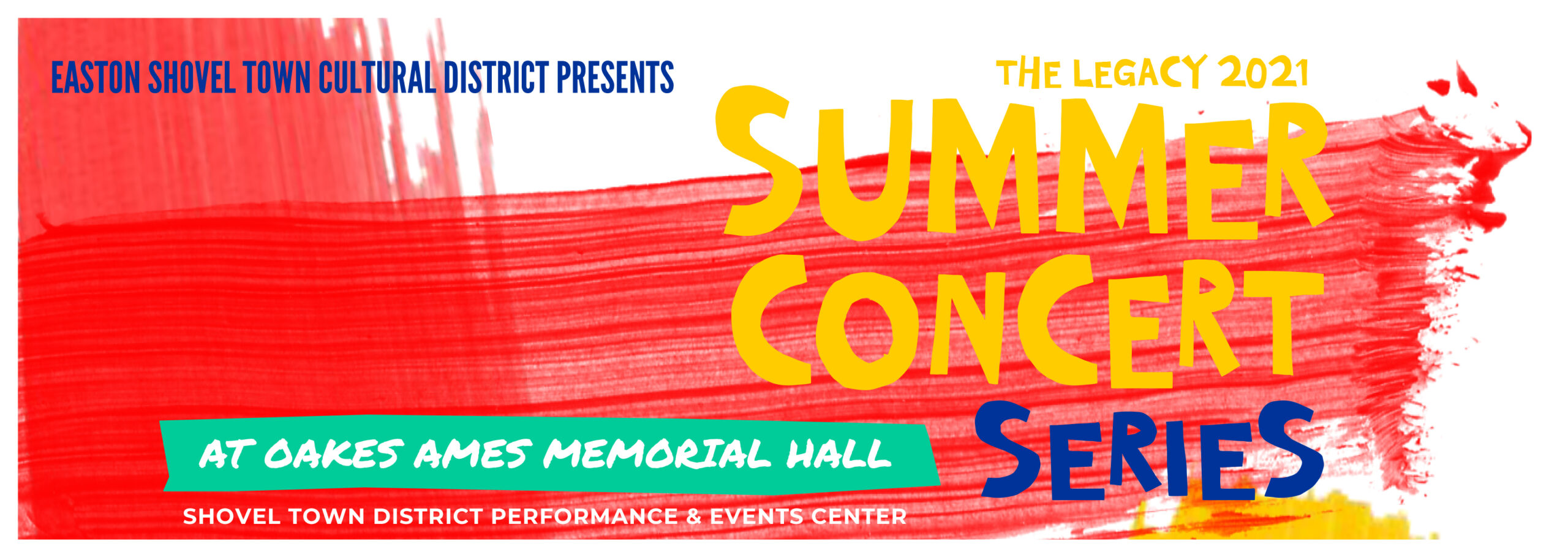 2021 Summer Concert Series Oakes Ames Memorial Hall